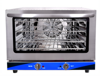 Castle Countertop Half-Size Electric Convection Oven, 4 Half-Size Pan Capacity, 120V