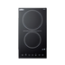 Thumbnail image #1 for Summit Commercial CR2B23T3B 11.38-Inch Drop-In Radiant Electric Cooktop — 2-Burner Schott Ceramic Glass Surface