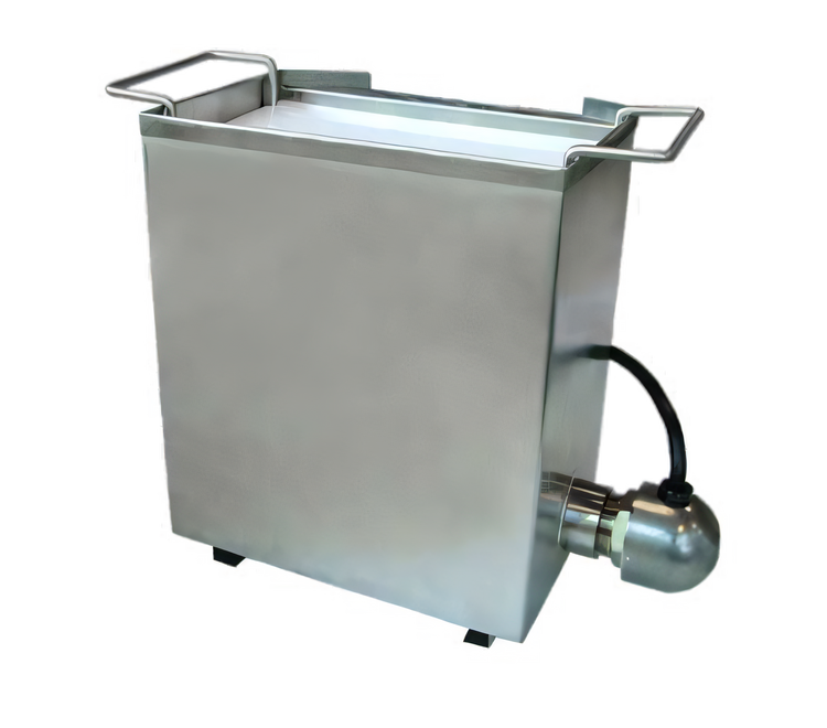Product image #1 for Omcan Stainless Steel Countertop Knife Sanitizer for 6-Inch Knives, 1100W, 115V