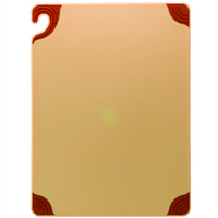 Saf-T-Grip Brown Co-Polymer Cutting Board, 18 x 24 x 1/2 Inch
