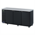 Thumbnail image #1 for Turbo Air Super Deluxe Narrow Back Bar Cooler, 3 Solid Doors, 73-1/8 Inch Wide, 20.62 Cu. Ft., Self-Contained, R-600a