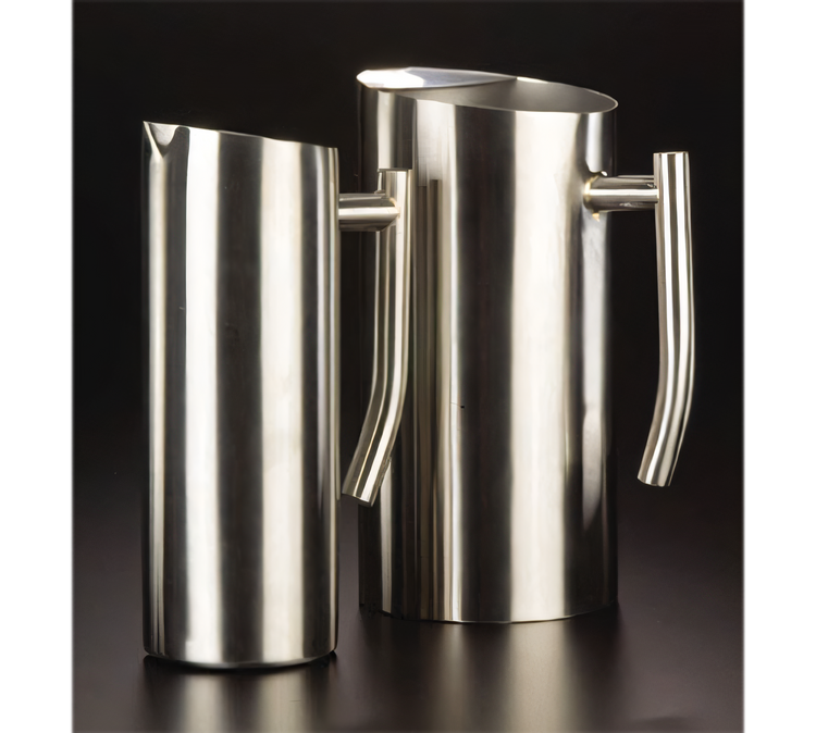 Product image #1 for American Metalcraft Contemporary Stainless Steel Water Pitcher, 67 oz., Satin Finish