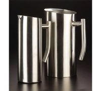 American Metalcraft Contemporary Stainless Steel Water Pitcher, 67 oz., Satin Finish