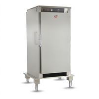 Electric Roll-In Rack Heated Holding Cabinet, 1 Section, Stainless Steel, 2 Dutch Doors