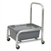 Thumbnail image #1 for Aluminum Food Tray Cart with Polycarbonate Pan and Lid