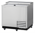 Thumbnail image #1 for Turbo Air Super Deluxe 36-3/4-Inch Stainless Steel Glass Chiller & Froster with Sliding Lid and Self-Cleaning Condenser