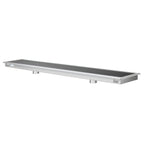 Thumbnail image #1 for Koolmore KM-FTG-2460 24 x 60-Inch Stainless Steel Floor Trough Drain with Subway-Style Grating and Removable Drain Basket