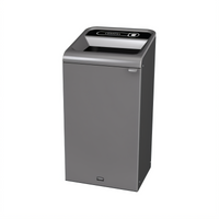 Rubbermaid Configure Decorative 23 Gallon Square 1-Stream Landfill Recycling Container