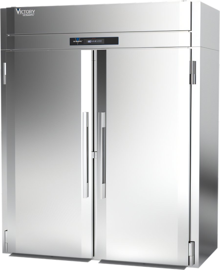 Product image #1 for UltraSpec™ HIS-2D-1-PT Two-Section Full-Height Roll-Thru Heated Cabinet