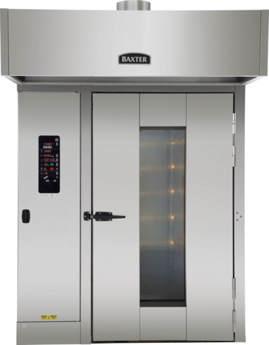 Product image #1 for Baxter CS500E2 Electric Rotating Rack Oven with Integrated Type II Hood