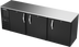 Thumbnail image #2 for Beverage-Air Three-Section 94-Inch Back Bar Refrigerated Storage Cabinet with Solid Doors