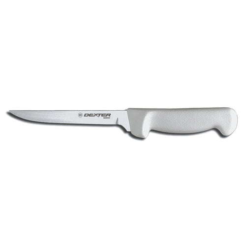 Product image #1 for Dexter Russell Basics 6-Inch Narrow Stiff Boning Knife with Textured White Polypropylene Handle