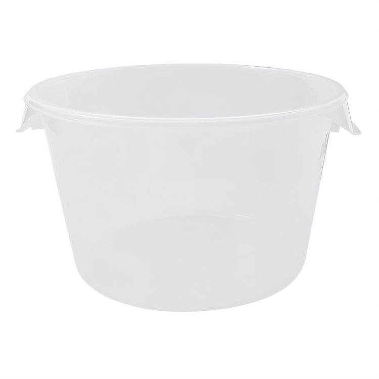 Product image #1 for Rubbermaid Commercial Products Clear Round 12 Qt Stackable Food Storage Container