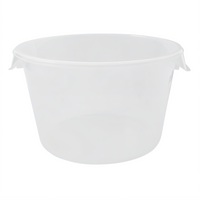 Rubbermaid Commercial Products Clear Round 12 Qt Stackable Food Storage Container