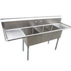 Thumbnail image #1 for Serv-Ware E3CWP24242-24 Compartment Sinks