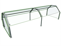 Hatco Flav-R-Shield ES82-84 Double-Sided Self-Service Food Shield, 2-Bay, 84 x 38 x 23 Inches