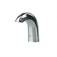 T&S Brass WaveCrest Touchless Electronic Sensor Lavatory Faucet, Single Hole Deck Mount, Polished Chrome, 0.5 GPM