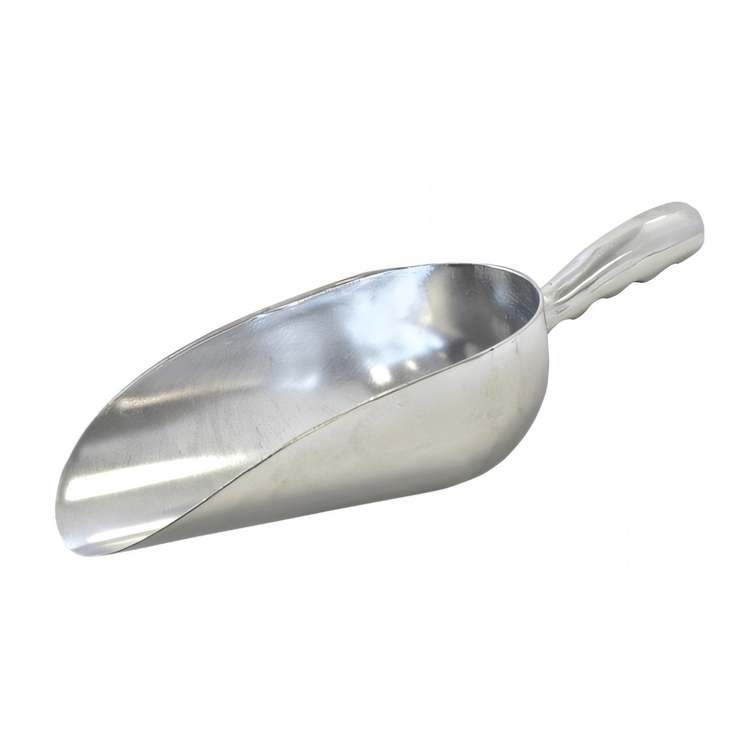 Product image #1 for Omcan 58 oz Aluminum Solid Scoop — Round Bottom