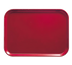 Thumbnail image #1 for Cambro Camtray Rectangular High-Impact Fiberglass Fast Food & Cafeteria Tray, 16-1/2 x 22-1/2, Ever Red
