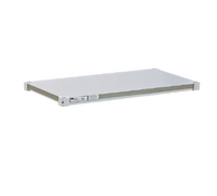 New Age Adjust-A-Shelf Solid Brute Series Aluminum Shelf, 60 Inch W x 24 Inch D, 800 lb. Capacity