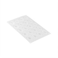 Louis Tellier US CURVEQUENELL10 CurveFlex Pastry & Baking Molds Case of 10