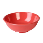 Thumbnail image #1 for Thunder Group CR5807RD Orange Melamine Salad Bowl, 32 oz, 7-1/2 in Diameter Case of 4 Dozen