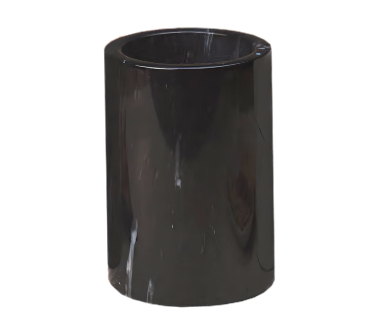 Product image #1 for American Metalcraft Black Marble Insulated Wine Cooler, 1-Bottle, 5" Dia. x 7"H