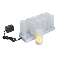 Winco CLR-12S Flameless Candles Case of 12