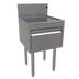 Thumbnail image #1 for Glastender Underbar Drainboard Half Cabinet with Locking Door, 18 Inch W x 19 Inch D