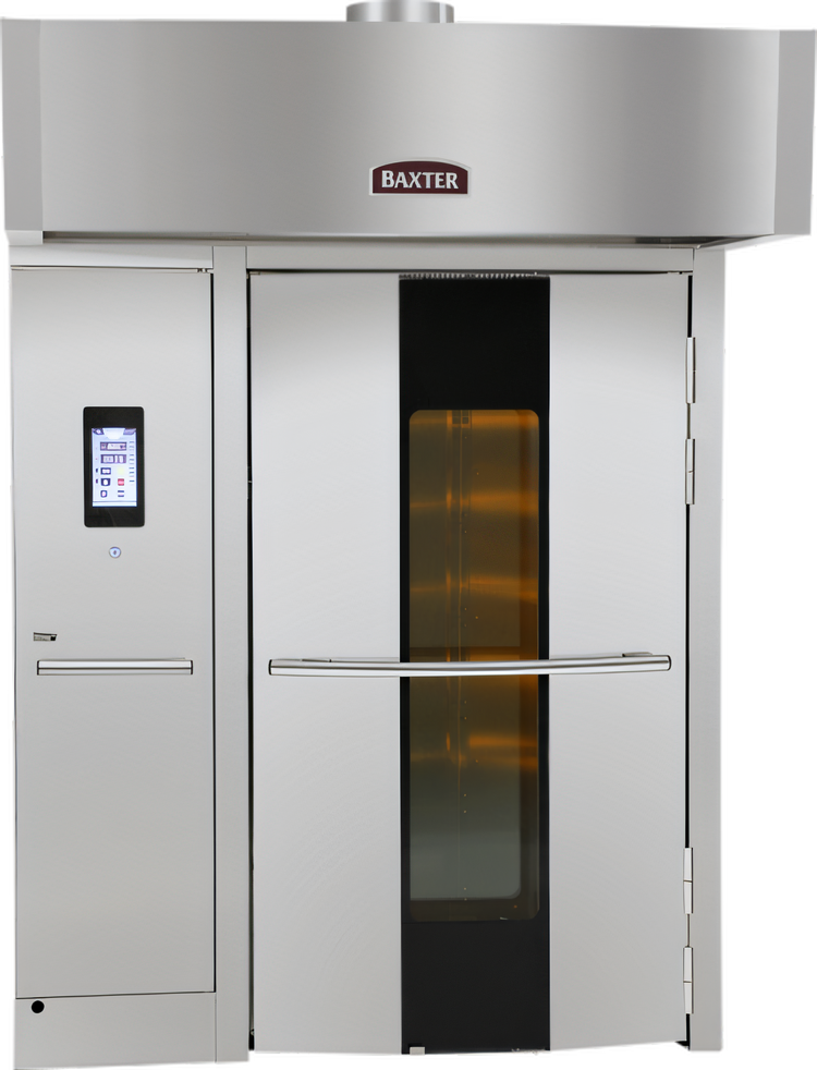 Product image #1 for Baxter OV520E2 Curved-Front Electric Rotating Double Rack Oven with Smart Touch Controls