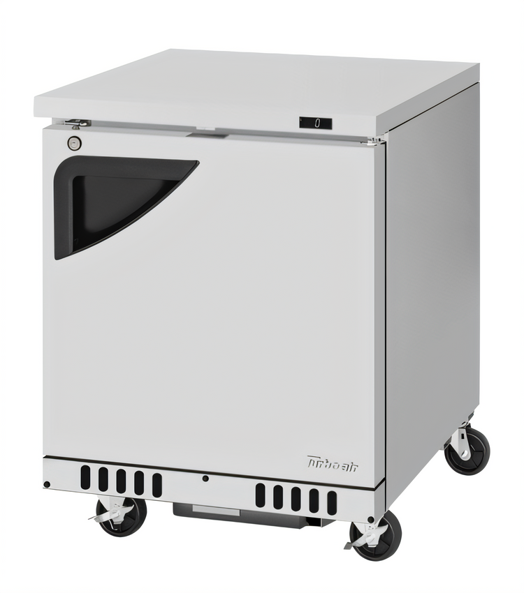 Product image #1 for Turbo Air Super Deluxe Series Front Breathing Undercounter Freezer, Single-Section, 27-1/2 Inch, 11.1 Cu. Ft., Solid Door