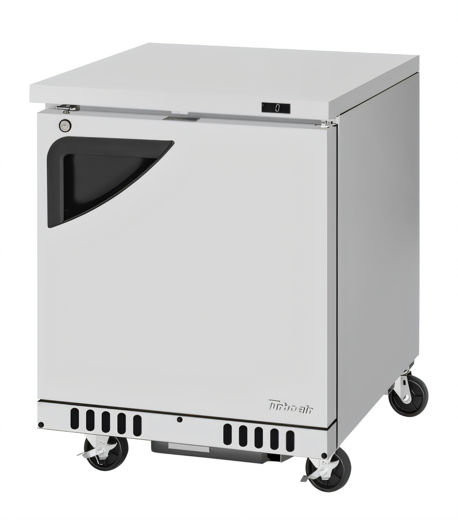 Product image #1 for Turbo Air Super Deluxe Series Front Breathing Undercounter Freezer, Single-Section, 27-1/2 Inch, 11.1 Cu. Ft., Solid Door