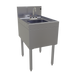 Thumbnail image #1 for Glastender Free Standing Underbar Hand Sink Unit with Deck-Mount Faucet, 18 Inch Wide Stainless Steel