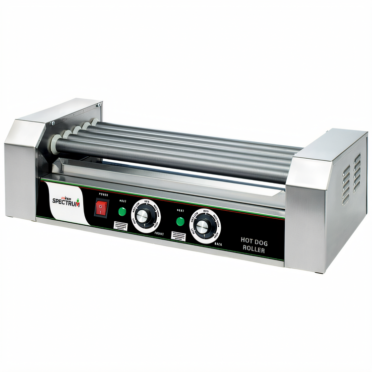 Product image #1 for Spectrum RollsRight Countertop 5-Roller Hot Dog Roller Grill, 12 Hot Dog Capacity