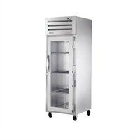 True SPEC SERIES 27-1/2-Inch One-Section Glass Door Reach-In Freezer, Top-Mounted Self-Contained R290
