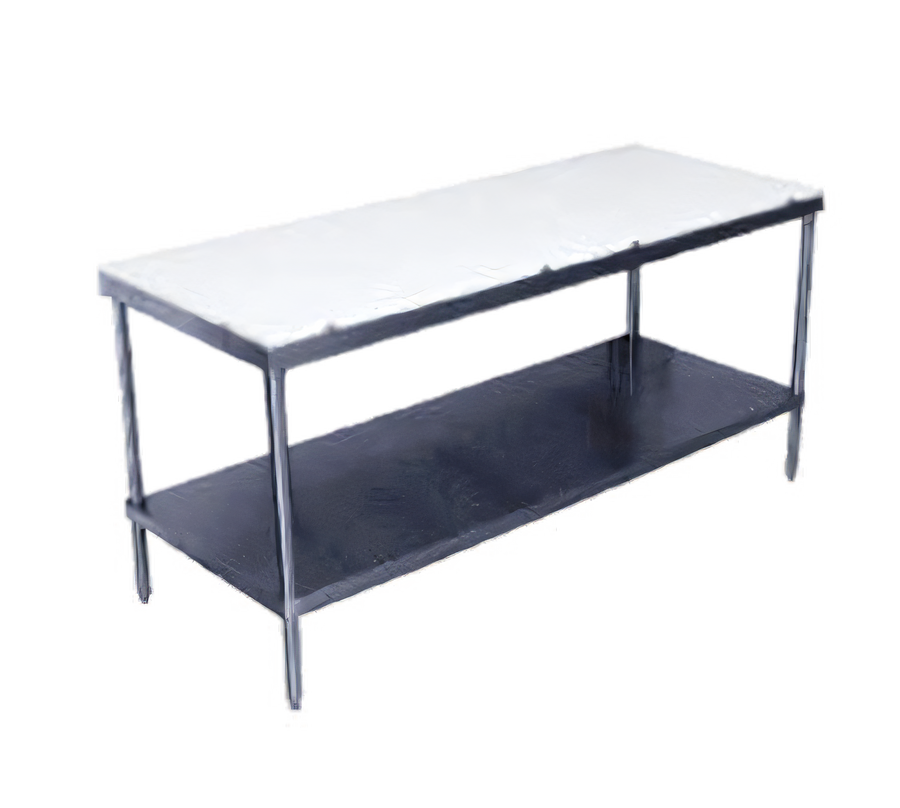 Product image #1 for Advance Tabco SPT-249 Poly-Vance Stainless Steel Prep Tables