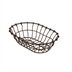 Thumbnail image #1 for American Metalcraft Oval Bronze Wire Serving Basket, 9 x 6 x 2-1/4 Inches