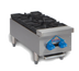 Thumbnail image #1 for Comstock-Castle FHP12 12-Inch Front-to-Back Countertop Gas Hot Plate with 2 Star Burners, Stainless Steel