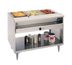 Thumbnail image #1 for Randell 48-Inch Electric Common Waterbath Hot Food Table with 3 Pan Openings and Open Shelf Base