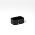 Thumbnail image #1 for American Metalcraft Black Poplar Wood Rectangular Sugar Packet Holder