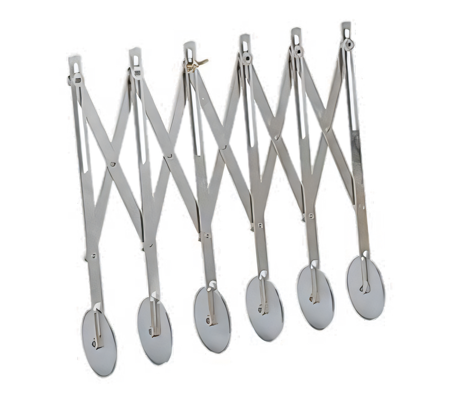Product image #1 for Adjustable 6-Wheel Stainless Steel Dough Divider