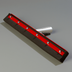 Thumbnail image #1 for Flo-Pac 18-Inch Straight Floor Squeegee Head with Foam Rubber Blade