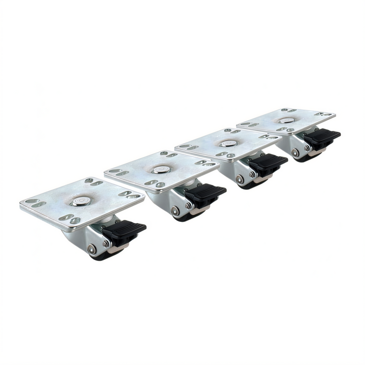 Product image #1 for Krowne BC-130 Shelf Casters & Leveling Feet