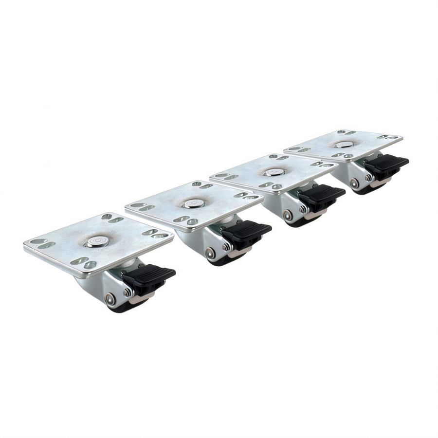 Product image #1 for Krowne BC-130 Shelf Casters & Leveling Feet