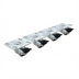 Thumbnail image #1 for Krowne BC-130 Shelf Casters & Leveling Feet