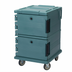 Thumbnail image #2 for Cambro Ultra Camcart® Double-Compartment Front-Loading Insulated Food Pan Carrier, 12 Full-Size Pan Capacity, Slate Blue