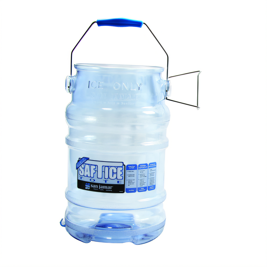 Product image #1 for Saf-T-Ice Original 6-Gallon Clear Polycarbonate Ice Tote
