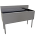 Thumbnail image #1 for Glastender 48-Inch Underbar Combo Ice Bin/Cocktail Unit with Right-Side Bottle Well and 10-Circuit Cold Plate
