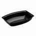Thumbnail image #2 for Cambro Camwear Rectangular Ribbed Bowl, 2.9 Qt, Black Polycarbonate