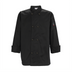 Thumbnail image #1 for Signature Chef Men's Tapered Fit Double-Breasted Chef Jacket with Thermometer Pocket, Black, 3XL